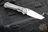 Chris Reeve Small Inkosi- Tanto Edge- Stonewash Finished Blade SIN-1042 In Magnacut Steel