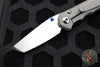 Chris Reeve Small Inkosi- LEFT HANDED- Tanto Edge- Stonewash Finished Blade SIN-1043 In Magnacut Steel