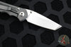 Chris Reeve Small Inkosi- Tanto Edge- Black Canvas Micarta Inlay SIN-1044 Magnacut Steel