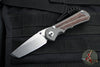 Chris Reeve Small Inkosi- Tanto Edge- Natural Canvas Micarta Inlay- Magnacut Steel Blade SIN-1046