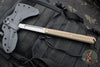 RMJ Tactical- Kestrel Tomahawk- Tungsten Finish- Hyena Brown G-10 13" Handle
