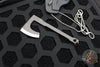 RMJ Mortifer- Neck Micro Tomahawk- Necklace- Keychain- Dark Anthracite Finished