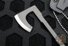 RMJ Mortifer- Neck Micro Tomahawk- Necklace- Keychain- Dark Anthracite Finished