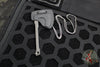 RMJ Mortifer- Neck Micro Tomahawk- Necklace- Keychain- Dark Anthracite Finished