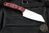 RMJ Osprey- EDC Kitchen Knife- Black Widow G-10 Handle- Stonewash Blade