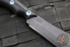 RMJ Tactical- Ratatosk Fixed Blade Knife- Black G-10 Scale- Graphite Black Finished Blade- Blue Or Bronze Hardware