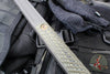 RMJ SNUGGLES 18" Model- Tungsten Finish With Dirty Olive G-10  Handle
