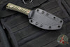 RMJ Tactical Utsidihi Fixed Blade- Dirty Olive G-10 Handle