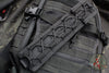 Spartan Blades - Spartan Harsey Tactical Trout Fixed Blade- Black Micarta Handle- Black Molle Sheath