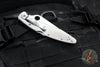 Spyderco Police Folding Knife- Stainless Steel Handle- Spear Point Satin Blade C07P