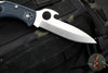 Spyderco Endura- Emerson Opener- Dark Gray Handle- Satin Plain Edge Blade C10PGYW