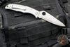 Spyderco Endura- Titanium Handles- Damascus Plain Edge Blade C10TIPD