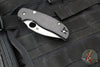 Spyderco Sage 6 Button Lock Folder- Carbon Fiber/Black G-10 Handle- Satin CPM S30V Blade C123CFBCLP