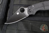 Spyderco Para 3 Salt Compression Lock Folder- Black Textured G-10 Handle- Black Magnacut Steel Blade C223GMCBKP