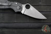 Spyderco Para 3 Salt Compression Lock Folder- Black Textured G-10 Handle- Black Magnacut Steel Blade C223GMCBKP