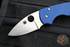 Spyderco Lil' Native- Cobalt Blue G-10 Handle- Satin Flat Ground SPY27 Blade C230GPCBL