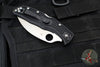 Spyderco Endela Folder Black FRN Handle Satin Wharncliffe Flat Ground Blade C243FPWCBK