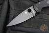 Spyderco Native Chief Folding Knife- Black FRN Handle- Black Blade C244PBBK