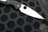Spyderco Native Chief Folding Knife- Black FRN Handle- Satin Blade C244PBK