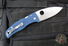 Spyderco Bodacious Compression Lock Folder- Cobalt Blue FRN Handle- Satin SPY27 Steel Blade C263GPCBL