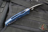 Spyderco Bodacious Compression Lock Folder- Cobalt Blue FRN Handle- Satin SPY27 Steel Blade C263GPCBL
