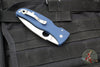 Spyderco Bodacious Compression Lock Folder- Cobalt Blue FRN Handle- Satin SPY27 Steel Blade C263GPCBL