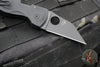 Spyderco Microjimbo Folder- Wharncliffe- Black Handle- Black Blade C264GPBK