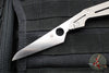 Spyderco NAND Slipjoint Knife- Titanium Handle- Satin Plain Edge C270TIP