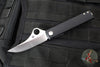 Spyderco Essenza Liner Lock Folder- Black Aluminum Handle- Satin Blade C272ALBKP