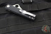 Spyderco Essenza Liner Lock Folder- Black Aluminum Handle- Satin Blade C272ALBKP
