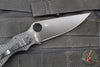 Spyderco Military Folding Knife- Modified Clip Point- Salt- Black G-10 Handle- Black Magnacut Steel Blade C36GMCBKP2