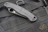 Spyderco Military Folding Knife- Modified Clip Point- Salt- Black G-10 Handle- Black Magnacut Steel Blade C36GMCBKP2