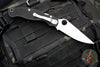 Spyderco Military Folding Knife- Compression Lock- Modified Clip Point- Black G-10- Satin Blade C36GP2