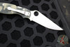 Spyderco Military Folding Knife- Modified Clip Point- Digital Camo G-10 with Satin Blade C36GPCMO2