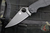Spyderco Paramilitary 2 Folder-Salt- Black G-10 Handle- Black Magnacut Steel Blade C81GMCBKP2