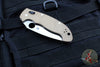 Spyderco Manix 2 XL Folder- Brown Canvas Micarta- Satin CPM-Cruwear Steel Blade C95MPCW2