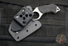 Spyderco Swick 6 Fixed Blade Knife-Black G-10 Handle with Satin LC200N Steel Blade FB14P6
