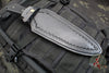 Strider Knives Ajax- Stonewash Finished With Black G-10 Handle Scales