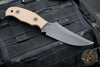 Strider Knives Persian Styled Fixed Blade with textured Tan G-10