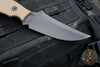 Strider Knives Persian Styled Fixed Blade with textured Tan G-10