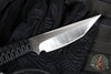 PREOWNED- Strider Knives Fixed Blade- Tanto Edge- Black Cord- Satin Blade PRE1