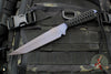 Strider Knives Fixed Blade- Titanium- Tanto Edge- Blue/Purple Ano- Black Cord TETI2