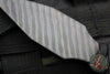 Strider Flamed Titanium Nail -  Push Dagger Configuration- Black Cord