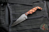 Stroup Knives Bravo 5- Wood Handle- Black Worn Finished Blade B5-WOOD
