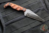 Stroup Knives Bravo 5- Wood Handle- Black Worn Finished Blade B5-WOOD