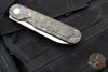 Terrain 365 Narwhal-AT Flipper- Dark Matter Fat Carbon Fiber And Titanium Handle- Terravantium Blade