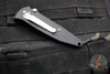 Vintage 10/1998 Microtech MINI Socom Elite- Manual- Black Handle- Black Part Serrated Blade