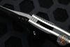 Walter Brend Custom Knives- Blade Show 2014 Mamba Flipper- Carbon Fiber Handle- Damascus Hand Ground Blade