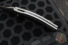 Walter Brend Custom Knives- Blade Show 2014 Mamba Flipper- Carbon Fiber Handle- Damascus Hand Ground Blade