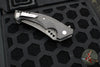 Walter Brend Custom Knives- Blade Show 2014 Mamba Flipper- Carbon Fiber Handle- Damascus Hand Ground Blade